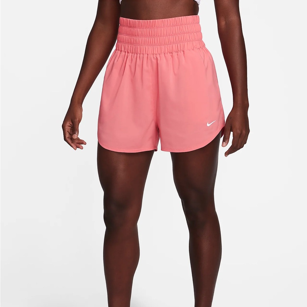 Light Pink Nike High Waisted Shorts